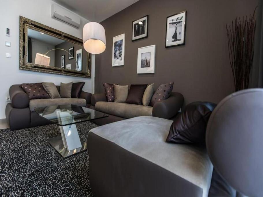 Bleu Villa - Three Bedroom Villa With Balcony And City View Ντουμπρόβνικ Εξωτερικό φωτογραφία